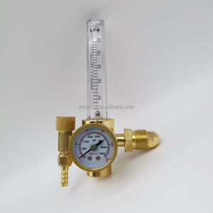 Cga580 G5/8 Argon Co2 Mig Tig Flow Meter gas điều chỉnh lưu lượng kế Hàn Hàn đo Argon điều chỉnh giảm áp - Product Image 2