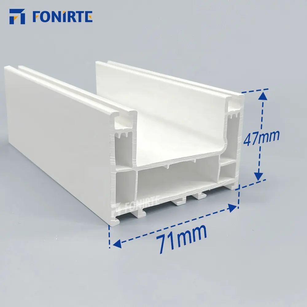 Fabrikanten Aanbevelen Pvc Raamprofiel Upvc Deurframe Upvc Ramen Kunststof Profielen