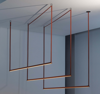 ECOJAS Nouvelle arrivée DC 24v Flexible Linear Belt Connection Rail Lighting System Dimmable ruban luminaire Led Track Light