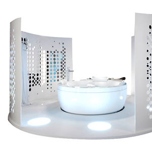 Cosmetic Display Cabinet Smart Showcase Acrylic Display Cabinet Glass Window Display Cabinet
