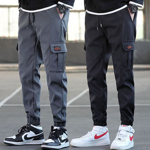 <span class=keywords><strong>Pantalon</strong></span> de <span class=keywords><strong>travail</strong></span> pour <span class=keywords><strong>chantier</strong></span>, <span class=keywords><strong>pantalon</strong></span> de <span class=keywords><strong>travail</strong></span> pour hommes, printemps et automne, ample et polyvalent, tendance, multi-poches, résistant à l'usure, couleur unie - Product Image 1