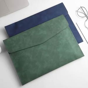 Sac de documents en cuir PU en promotion, porte-documents A4, pochette professionnelle, sac de réunion personnalisé avec logo pour documents - Product Image 6