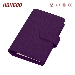 Agenda Planificadora Hongbo, la Más Vendida, de 27 Colores, con Cubierta de Cuero Epi A6 Dorada, 6 Anillas, Económica, para Oficina/Regalo de Cumpleaños, Cuaderno de Hojas Sueltas - Product Image 1