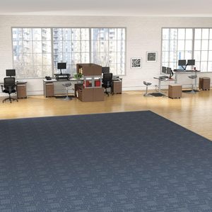 Tablero de Mesa Rectangular Reversible de Laminado Alera, 59.38w x 29.5d, Blanco/Gris, para Mesas de Conferencia - Product Image 4