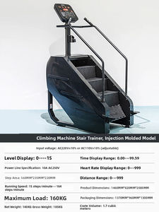 Máquina de Escalada Silenciosa para Deportes en Interiores, Equipo de Ejercicio Cardiovascular Vertical Eléctrico para Gimnasio en Casa, para Pérdida de Peso y Tonificación Muscular - Product Image 5