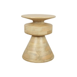 Modern Solid Wood <b>Round</b> <b>Side</b> <b>Table</b> for Living Room Furniture Minimalist Nordic Style Bedside <b>Table</b> Small Coffee <b>Table</b> - Product Image 3