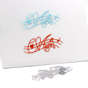 Troqueles de Corte de <span class=keywords><strong>Metal</strong></span> Repujado para Manualidades, Scrapbooking y Tarjetas de Boda - Product Image 3