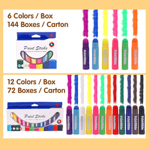 Proveedor de Materiales de Arte B2B, Juego de Crayones de Colores Solubles en Agua, No Tóxicos, de 6/12 Colores, en Barra Giratoria, para Colorear, Dibujar y Pintar - Product Image 4