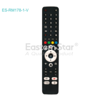 Télécommande ES-RM178-1-V au prix d'usine pour Sharp RC2101 RC-NZ HDTV LCD/LED avec commande vocale pour téléviseur