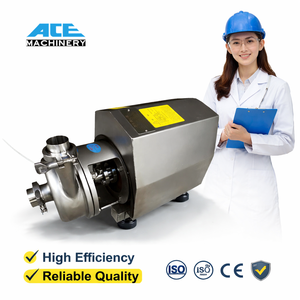 Pompe centrifuge sanitaire de qualité alimentaire 304 Ro, personnalisable en tension et fréquence - Product Image 1