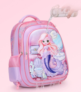 Mochila <span class=keywords><strong>con</strong></span> <span class=keywords><strong>Ruedas</strong></span> de Dibujos Animados para Niña, Maleta Infantil <span class=keywords><strong>con</strong></span> <span class=keywords><strong>Ruedas</strong></span>, Mochila <span class=keywords><strong>con</strong></span> <span class=keywords><strong>Ruedas</strong></span> para Niños, Juego de 3 Piezas de Mochilas Escolares - Product Image 5