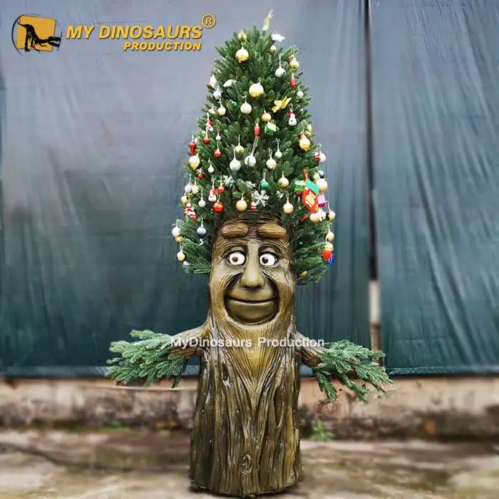 Z Mijn Dino APJ045 Kerst Decoratie Praten Boom Mooie Bomen