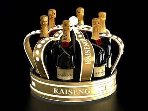 Exhibidor de Botellas de Champán Royal Crown <span class=keywords><strong>Chandon</strong></span> Ritual, Soporte para Botellas - Product Image 3