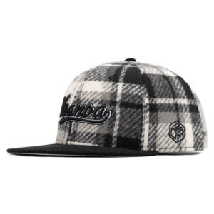 หมวกเบสบอลทรงแบนปีกโค้งแบบกำหนดเอง TCAP ปักลาย 3 มิติ หมวกแบบ Fitted - Product Image 1