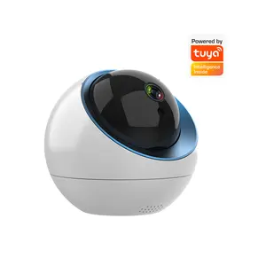 Caméra de surveillance ip Wifi HD 360 °, dispositif de sécurité sans fil, avec boule d'espace, vue panoramique, pour garde les enfants et les bébés