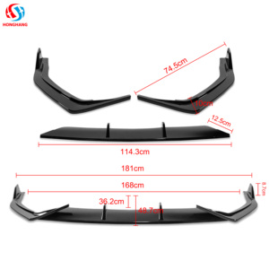 Chaoshenghang 도매 가격 2021-2023 현대 Elantra 자동차 바디 킷 새로운 앞 범퍼 립 리어 립 - Product Image 2