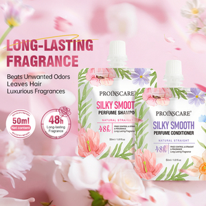Champú y Acondicionador con Aroma Floral de 50 ml, Suave como la Seda, Reparación Profunda, Antiencrespamiento, Tamaño de Viaje, Cuidado del Cabello - Product Image 6