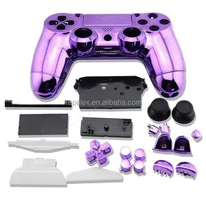 Replacement Parts For PS4 Electroplate Shell Buttons Set For PS4 Controller Housing Shell Case
