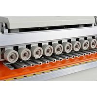 Bandeuse de chants pour le travail du bois 3,8 kW, pour panneaux PVC et contreplaqué 207, vitesse 8 m/min, double tension 110V/220V, pot de colle 1000 ml, MDF