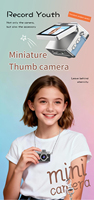 Yuniq Mini Pantalla Colgante Plegable con Múltiples Filtros y Opciones de Color con Flash, Collar de Moda, Cable de Datos Ecológico LK-027