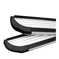 Barre de marche latérale en aluminium abs, marchepied pour Toyota Rav4 2013 2014 2016 2017 2018 2019 2020