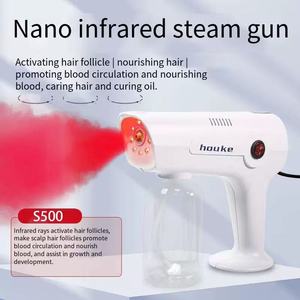 Nouveau pistolet infrarouge portatif S500 pour traitement capillaire, appareil de coiffage à vapeur nano, pistolet à micro-brume à lumière bleue - Product Image 2