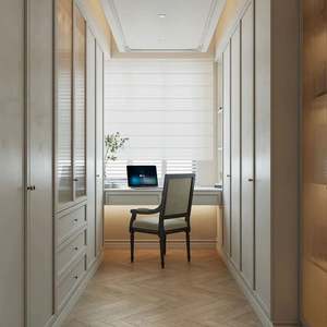 ตู้เสื้อผ้าสไตล์ฝรั่งเศสแบบกำหนดเองจากผู้ผลิตจีน สำหรับห้องนั่งเล่น ห้องนอน ออกแบบสำหรับทั้งบ้าน เหมาะสำหรับอพาร์ตเมนต์ โรงแรม และวิลล่า - Product Image 3