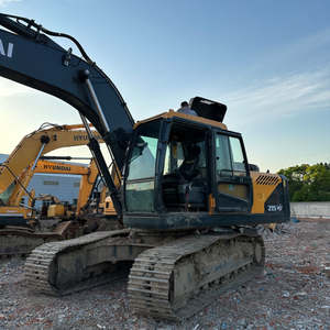 Meilleure vente d'excavatrice Hyundai 215VS 21TON utilisée, noyau de roulement de moteur en bon état, également Hyundai 220 225 à vendre - Product Image 6