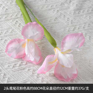 Monet Couleur <span class=keywords><strong>Violet</strong></span> Tenture Murale Fleurs Artificielles Décoration de Mariage Arrangement Photographie <span class=keywords><strong>Peinture</strong></span> à l'Huile Style Sens Avancé - Product Image 6