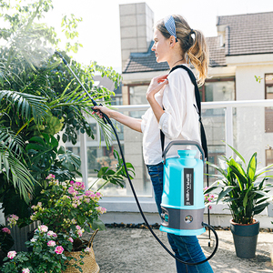 Pulvérisateurs <span class=keywords><strong>électrique</strong></span>s de sac à dos de <span class=keywords><strong>5</strong></span> L 8 <span class=keywords><strong>litres</strong></span> avec batterie au lithium pour le brumisateur d'irrigation d'arrosage de jardin extérieur - Product Image 6