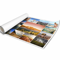 Publicidad personalizada al por mayor A0 A1Large, servicio de impresión de carteles fotográficos de pared impermeables, fabricante de impresiones de carteles adhesivos 24x36