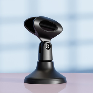 Soporte de Micrófono Ajustable con <span class=keywords><strong>Base</strong></span>, Mini Soporte de Micrófono con Clip para Podcasts y Canto - Product Image 5