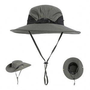 <b>Sun</b> <b>Men</b> Women Waterproof Wide Birm Bucket Protection Boonie <b>Hat</b> Tiene Heeft Kappe for Fishing Hiking Garden Beach - Product Image 1