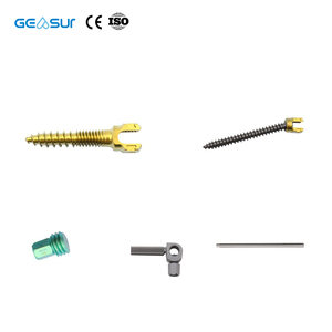 Sistem Geasure 5.5 Titanium Straight Rod - Implan Ortopedi Kelas III Fiksasi Internal Tulang Belakang Posterior untuk Penggunaan Rumah Sakit - Grosir - Product Image 1