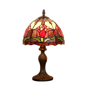Lampe de chevet classique et originale, Protection des yeux, confortable, moderne, rétro, étude, lampe de Table, <span class=keywords><strong>tiffany</strong></span> - Product Image 5