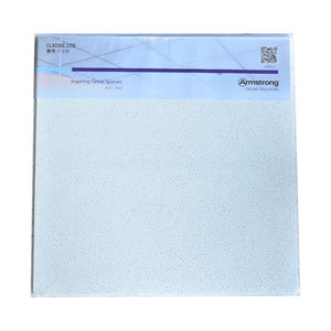 Placa de techo de fibra Mineral, placa acústica de fibra Mineral - Product Image 1