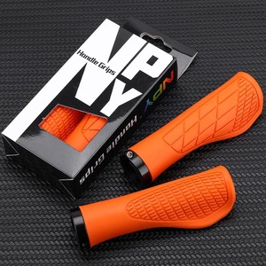 Poignées de guidon de vélo en caoutchouc poignées vtt poignée de verrouillage antichoc anti-dérapant poignées de VTT couverture manchette <span class=keywords><strong>accessoires</strong></span> de vélo <span class=keywords><strong>BMX</strong></span> - Product Image 2