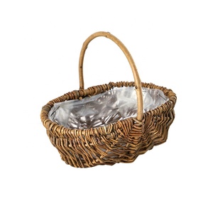 Commercio All'ingrosso della fabbrica A Mano Tessuto di Vimini Pasqua <span class=keywords><strong>Cesti</strong></span> Regalo - Product Image 6