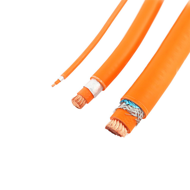 Aichie UL2651 EVRP Shielded High Voltage Cable-Stranded Copper Conductor Rubber Insulation 3000V for Electric Vehicles