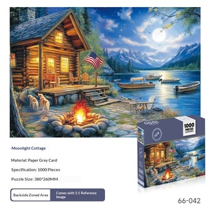 Rompecabezas <span class=keywords><strong>de</strong></span> Papel <span class=keywords><strong>de</strong></span> 1000 Piezas al por Mayor del Fabricante, Juguete Educativo para Adultos, Alivio del Estrés, Desafío, Éxito <span class=keywords><strong>de</strong></span> Ventas Transfronterizo - Product Image 6