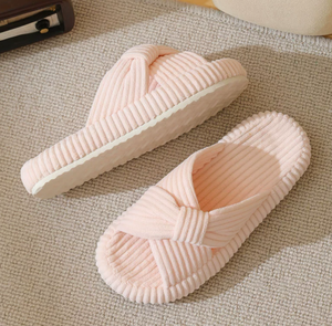 Nuove Pantofole in Velluto a Coste con Suola Spessa, Calde e Confortevoli per <span class=keywords><strong>Casa</strong></span>, per Uomo e <span class=keywords><strong>Donna</strong></span> - Offerta Speciale - Product Image 2