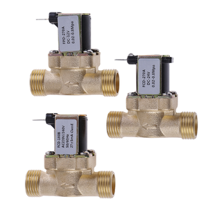 12v 24v AC220v G1/2 ''solenoide in ottone per scaldabagno solare utensili accessori - Product Image 1