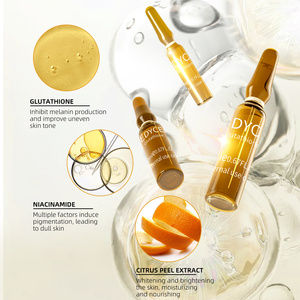 Améliorer l'élasticité de la peau Revitaliser le teint <span class=keywords><strong>Micro</strong></span> Glutathion Ampoule Sérum pour améliorer le teint irrégulier, 2ml * 28 - Product Image 4