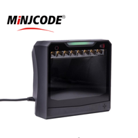 MJ3860 pemindai kode batang dudukan tetap, Usb Hands-free Desktop-scane dengan sistem keamanan pemindai kode batang