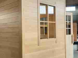 ODM OEM geleneksel açık Hemlock buhar Sauna Harvia soba Modern tasarım - Product Image 6