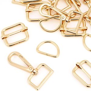 Pcs Bag Hardware Swivel <b>Snap</b> <b>Hooks</b> Tri Glide Slide Buckles D Rings For Purse And Bag Making - Product Image 4