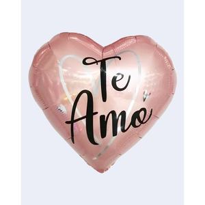 Palloncino a Forma di Cuore Personalizzato 43cm con Messaggio 'Ti Amo' Regalo Sentito per San Valentino da Party Love - Product Image 6