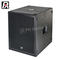 PA SUB 8004-AS Caisson de basses actif de 18 pouces Caisson de basses professionnel pour scènes et théâtres