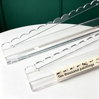 Meilleures ventes : Mélangeur de Mahjong en acrylique, règle de style américain, poussoir intégré, dispositif de tri de cartes ondulé quatre-en-un, pliable