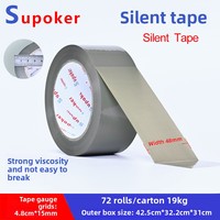 Poker Supoker Bande silencieuse Emballage d'étanchéité Bande silencieuse à faible bruit 48mm-15mm